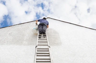 Peinture extérieure à Bierville — façades et ravalement
